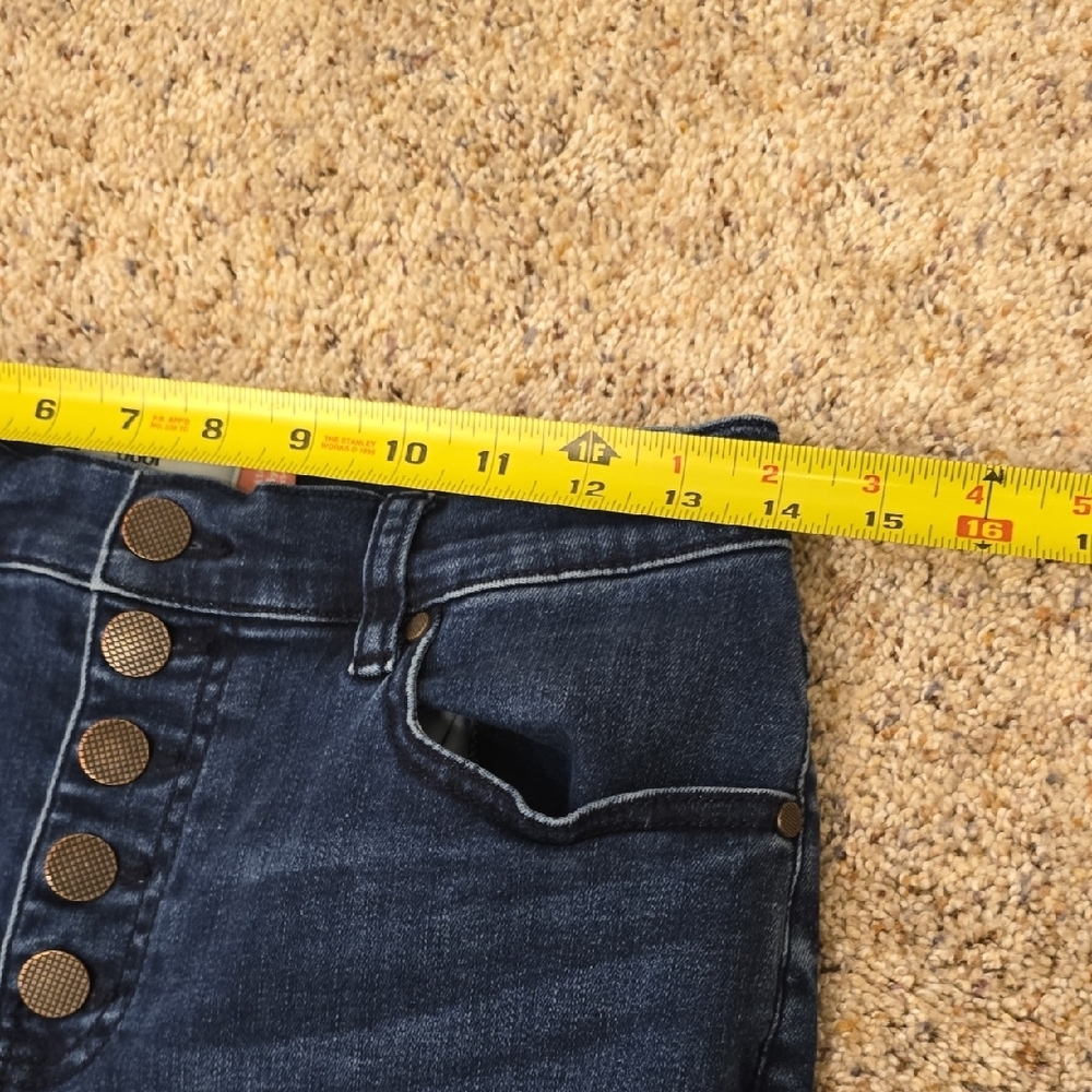 CAbi 4327 Dark Blue High Rise Jeans Size 6 VGUC - Picture 7 of 8